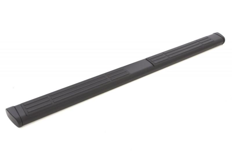 GMC Sierra 1500 Nerf Bars - LUND - 6 Inch Oval Straight - Black - `07-`18