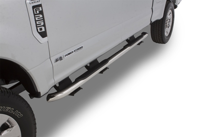 Ford Ranger Nerf Bars - LUND - 3 Inch Round Bent - Polished - 2019