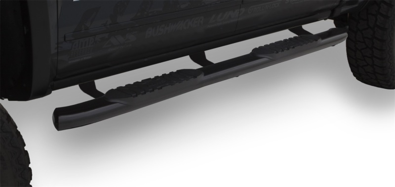 GMC Sierra 2500 HD Nerf Bars - LUND - 5 Inch Oval Curved - Black - `20-`22