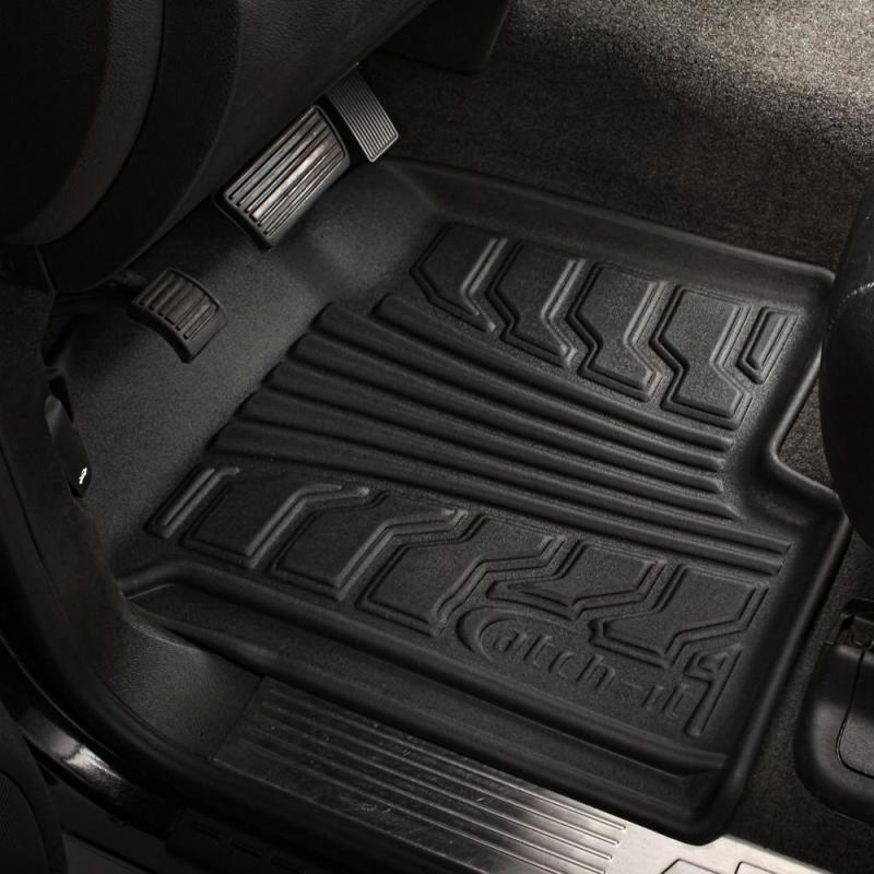 Ford F-150 Floor Mat - Front - LUND - Catch-It Vinyl - Black - `09-`14 Ford F-150 Floor Mat - Front - LUND - Catch-It Vinyl - Black - `09-`14