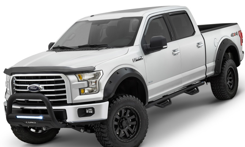 Ford F-150 Nerf Bars - LUND - Terrain HX - Black - `15-`18