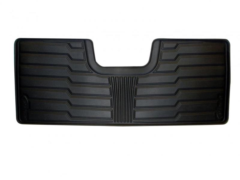 Dodge Ram 2500 Floor Mat - Rear - LUND - Catch-It Vinyl - Black - 2010 Dodge Ram 2500 Floor Mat - Rear - LUND - Catch-It Vinyl - Black - 2010