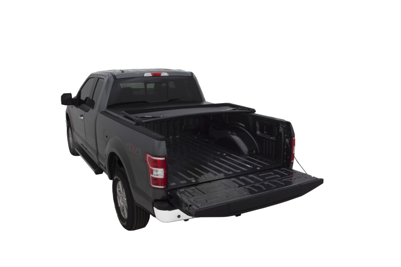 Nissan Frontier Tonneau Covers - LUND - Genesis Tri-Fold, Textured Vinyl - Black - `05-`17 Nissan Frontier Tonneau Covers - LUND - Genesis Tri-Fold, Textured Vinyl - Black - `05-`17