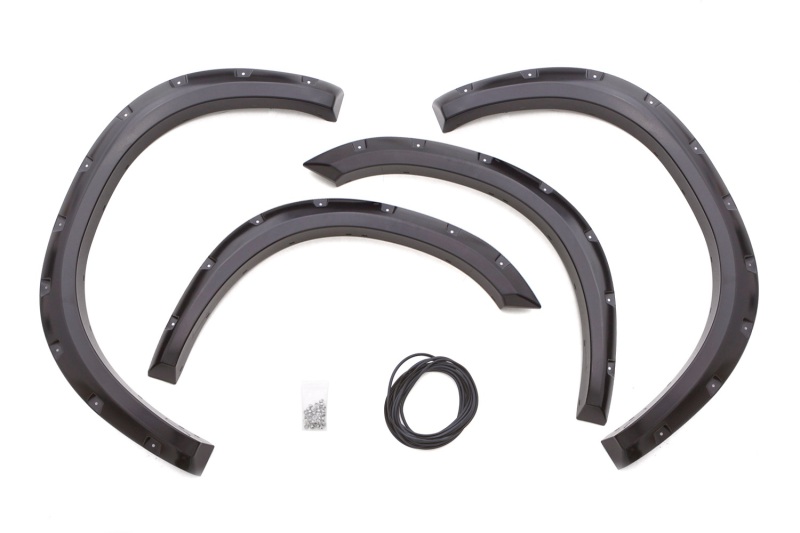 Dodge Ram 1500 Fender Flares - Front + Rear - LUND - RX-Rivet Style - Textured Black - `02-`08 Dodge Ram 1500 Fender Flares - Front + Rear - LUND - RX-Rivet Style - Textured Black - `02-`08
