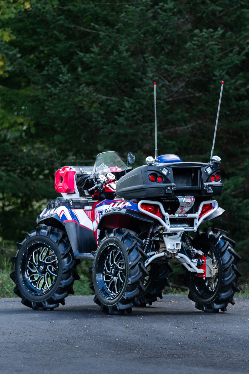 Polaris Sportsman Touring 850 Performance Exhaust - MBRP - Slip-On Performance Mufflers - `11-`27