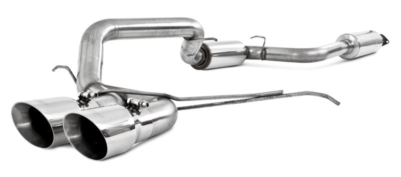 Ford Focus ST Performance Exhaust - Rear - MBRP - Cat Back, Dual Center Outlet, T409 Stainless Steel - `13-`14