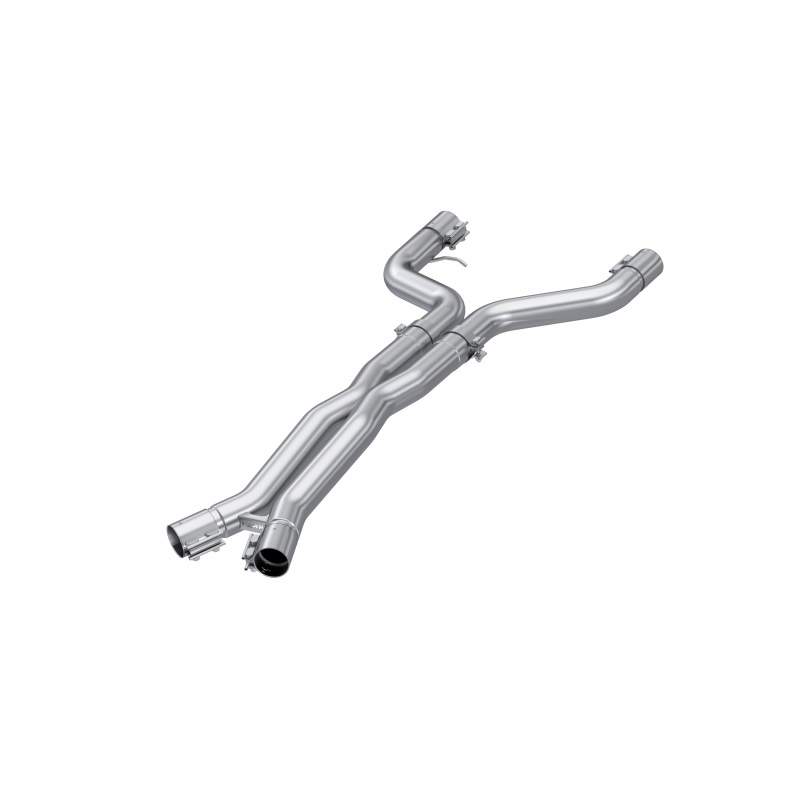 BMW M3 X-Pipe - MBRP - Armor Pro Resonator Bypass, 3 in., T304 Stainless Steel - `21-`23 BMW M3 X-Pipe - MBRP - Armor Pro Resonator Bypass, 3 in., T304 Stainless Steel - `21-`23