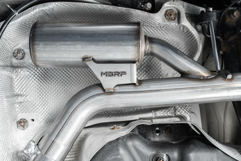 Volkswagen Golf GTI Performance Exhaust - Rear - MBRP - Cat Back, Dual Split Rear Exit, T304 Stainless Steel - `15-`20