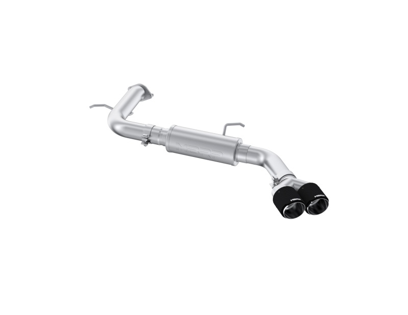 Hyundai Hyundai Performance Exhaust - Rear - MBRP - Axle Back, Dual Exit, Carbon Fiber Tips - `21-`24