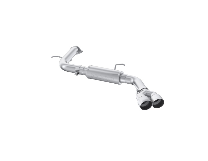 Hyundai Elantra Performance Exhaust - Rear - MBRP - Axle Back, Single Rear Exit, Dual Outlet Tips, Armor Lite Series - Aluminized Steel - `21-`24