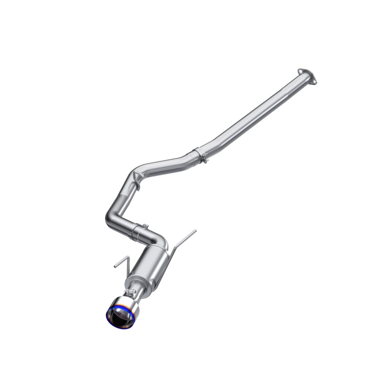 Subaru Sedan Performance Exhaust - Single Rear Exit - MBRP - Cat Back, Armor Pro, T304 Stainless Steel with Burnt End Tips - `11-`14