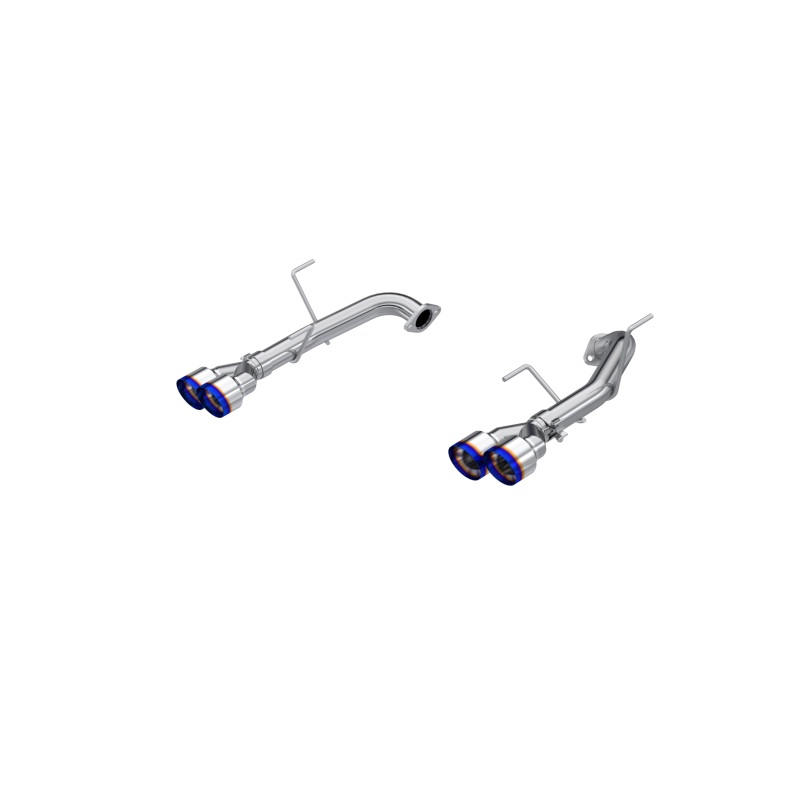 Subaru WRX Performance Exhaust - Rear - MBRP - Axle Back, Dual Split Rear Exit, T304 Stainless Steel, Quad BE Tips - 2022+