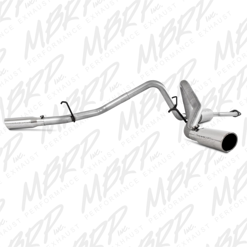 GMC 1500 Classic Performance Exhaust - Dual Split Side Exit - MBRP - Cat Back, Armor Lite Series - `03-`07