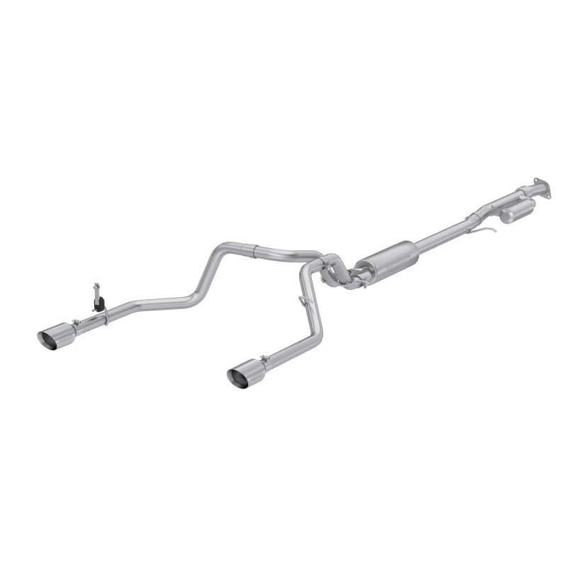 GMC Sierra 1500 Performance Exhaust - Dual Rear Exit - MBRP - Armor Pro Cat Back - `19-`27