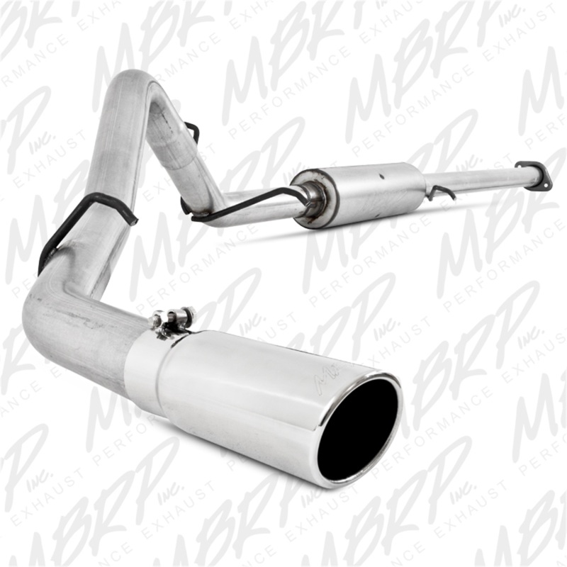 Chevrolet 1500 Performance Exhaust - Single Side Exit - MBRP - Armor Lite Cat Back - `07-`08 Chevrolet 1500 Performance Exhaust - Single Side Exit - MBRP - Armor Lite Cat Back - `07-`08