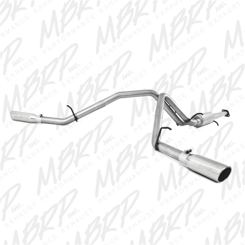 Chevrolet 1500 Performance Exhaust - Dual Split Side Exit - MBRP - Armor Lite Cat Back - `07-`08 Chevrolet 1500 Performance Exhaust - Dual Split Side Exit - MBRP - Armor Lite Cat Back - `07-`08