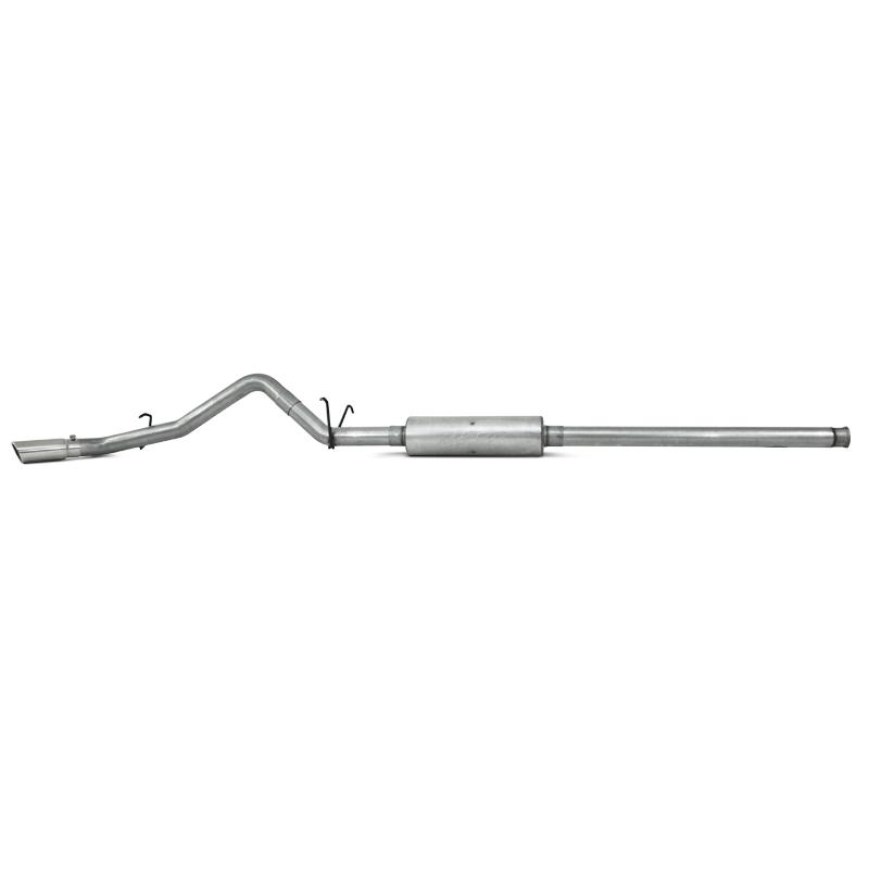 GMC 1500 Performance Exhaust - Single Side Exit - MBRP - Cat Back, Armor Lite, Aluminized Steel - 2009