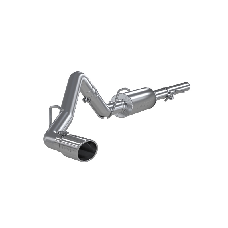 GMC 1500 Performance Exhaust - Single Side Exit - MBRP - Cat Back, Armor Lite, Aluminized Steel - 2009