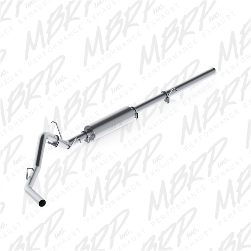 GMC 1500 Performance Exhaust - Single Side Exit - MBRP - Armor Lite Single Side Exit AL P Series - `09-`13