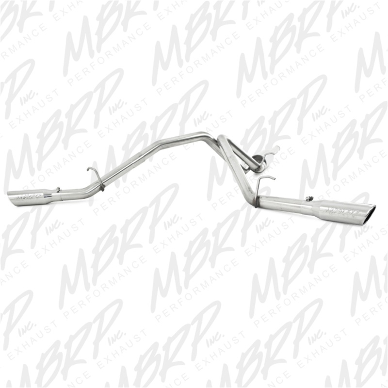 GMC 1500 Performance Exhaust - MBRP - Armor Plus Cat Back Dual Split Side - 2009