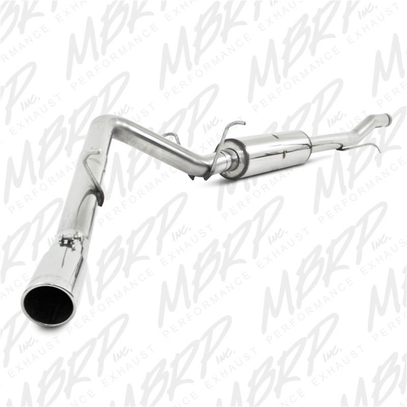 GMC Avalanche Performance Exhaust - MBRP - Cat Back, Single Side Exit, T409 Stainless Steel - 2009