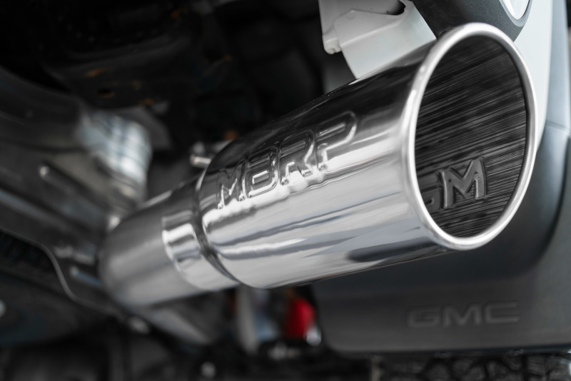 GMC Sierra 3500 HD Performance Exhaust - MBRP - Axle Back, Armor Lite, Installer Series, Aluminized - `20-`27