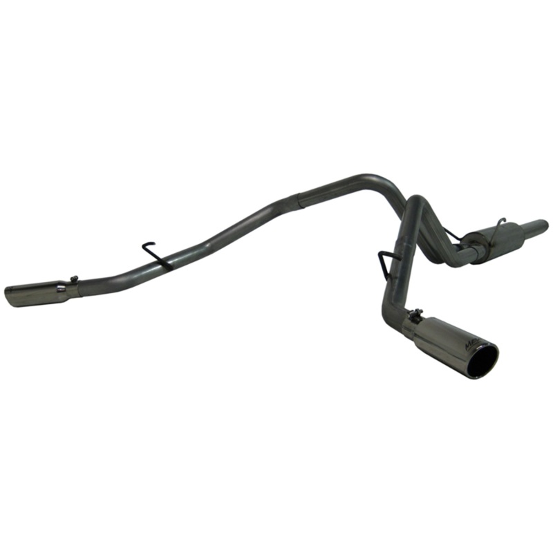 Dodge Ram 1500 Performance Exhaust - MBRP - Cat Back, Dual Split Side, Armor Lite, Aluminized Steel - `04-`05 Dodge Ram 1500 Performance Exhaust - MBRP - Cat Back, Dual Split Side, Armor Lite, Aluminized Steel - `04-`05