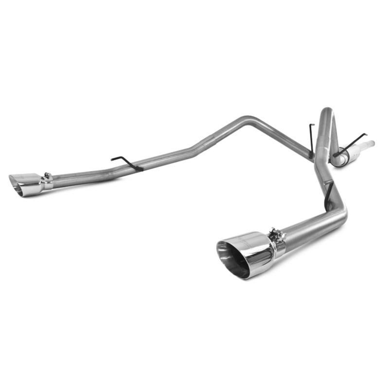Dodge Ram 1500 Performance Exhaust - Dual Split Rear - MBRP - Cat Back, Armor Lite - 2009 Dodge Ram 1500 Performance Exhaust - Dual Split Rear - MBRP - Cat Back, Armor Lite - 2009