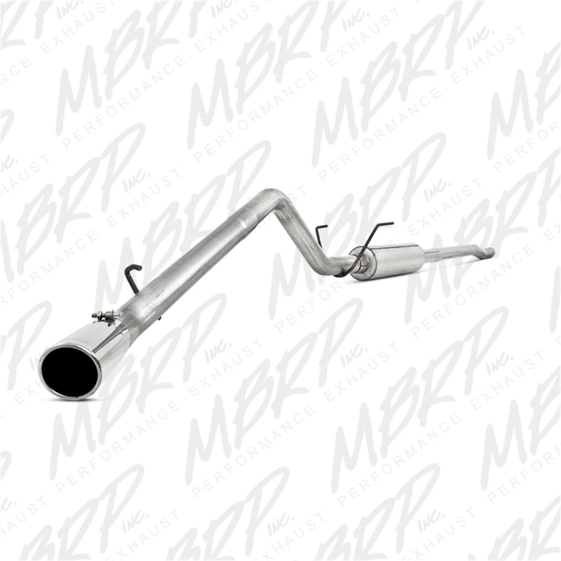 Ram 1500 Mega Cab Performance Exhaust - Single Side Exit - MBRP - Cat Back Armor Lite - `06-`08