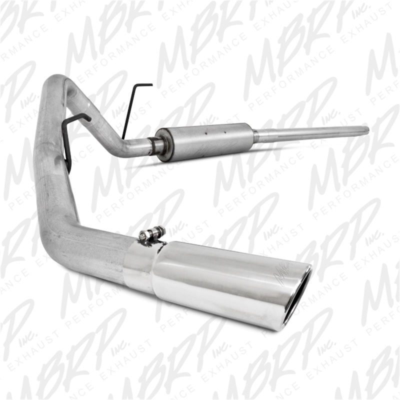 Ford F150 Performance Exhaust - Single Side Exit - MBRP - Cat Back - Armor Lite Series - `04-`08