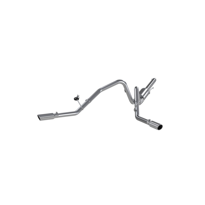 Ford F150 Performance Exhaust - Dual Split Side - MBRP - Armor Lite Cat Back - `04-`08