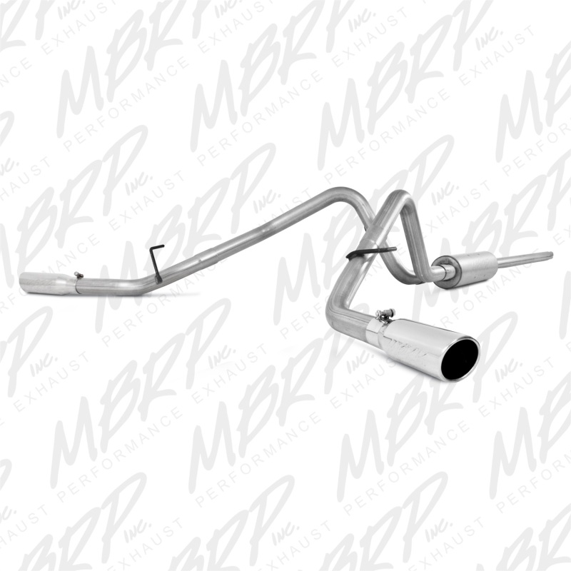 Ford F150 Performance Exhaust - Dual Split Side - MBRP - Armor Lite Cat Back - `04-`08