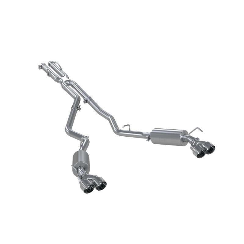 Ford Explorer ST Performance Exhaust - Dual Rear Exit - MBRP - Armor Lite Cat Back + Quad 4in. Tips - `20-`21