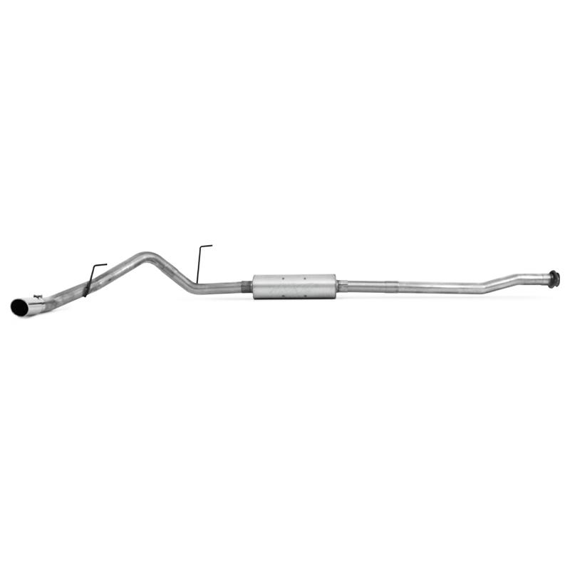 Ford F-150 Performance Exhaust - Single Side Exit - MBRP - Cat Back, Armor Lite, Aluminized Steel - 2009