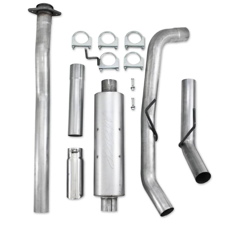 Ford F-150 Performance Exhaust - Single Side Exit - MBRP - Cat Back, Armor Lite, Aluminized Steel - 2009