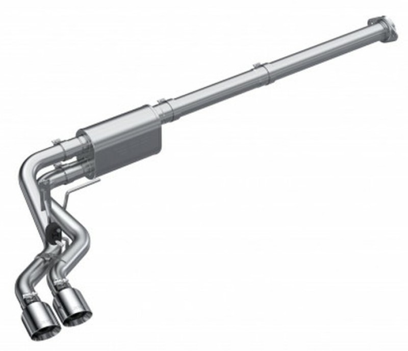 Ford F-150 Performance Exhaust - Single Side Exit - MBRP - Cat Back, Armor Pro, T304 Stainless Steel - 2021