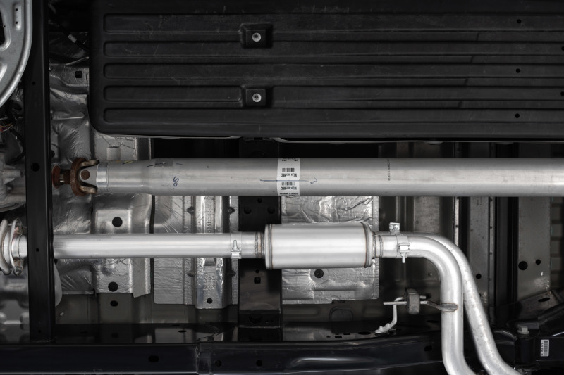 Ford F-150 Performance Exhaust - Single Side Exit - MBRP - ARMOR BLK Cat Back - Black - 2021