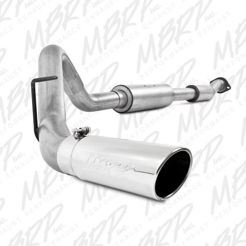Ford F150 SVT Raptor Performance Exhaust - Single Rear Exit - MBRP - Armor Lite Cat Back - `11-`13