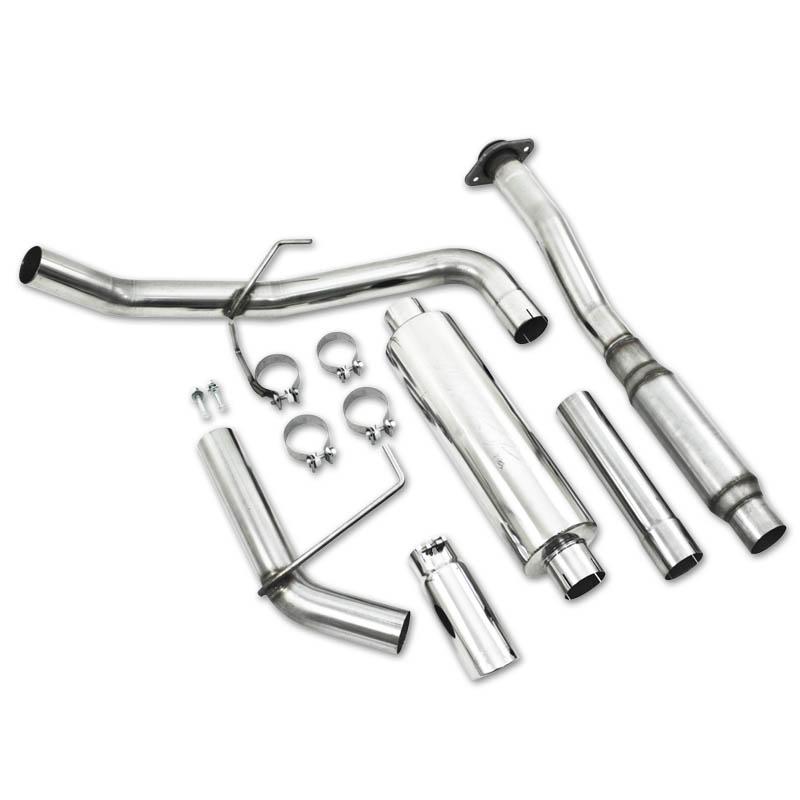 Ford F150 Performance Exhaust - Single Side Exit - MBRP - Cat Back, T409 Stainless Steel, Armor Plus Series - `11-`12