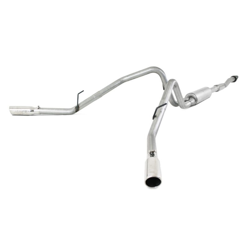 Ford F-150 Performance Exhaust - Dual Split Side Exit - MBRP - Armor Lite Series Cat Back - 2011