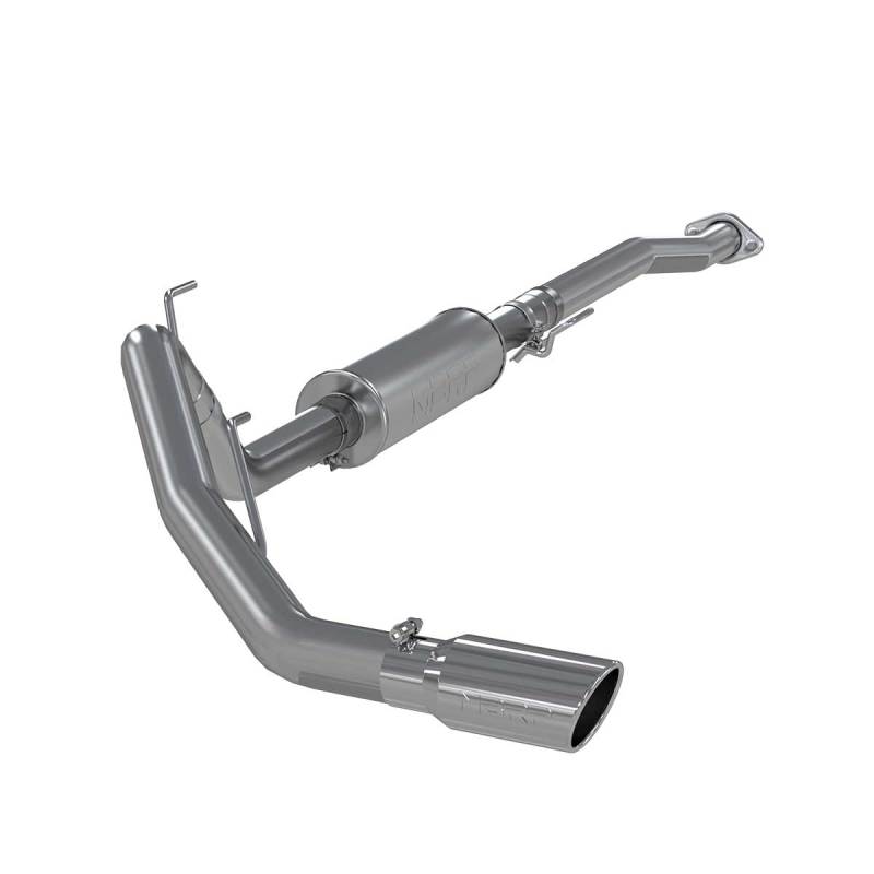 Ford F-150 Performance Exhaust - MBRP - Cat-Back, Single Side Exit, 3 in., T409 Stainless Steel, Armor Plus - `11-`12
