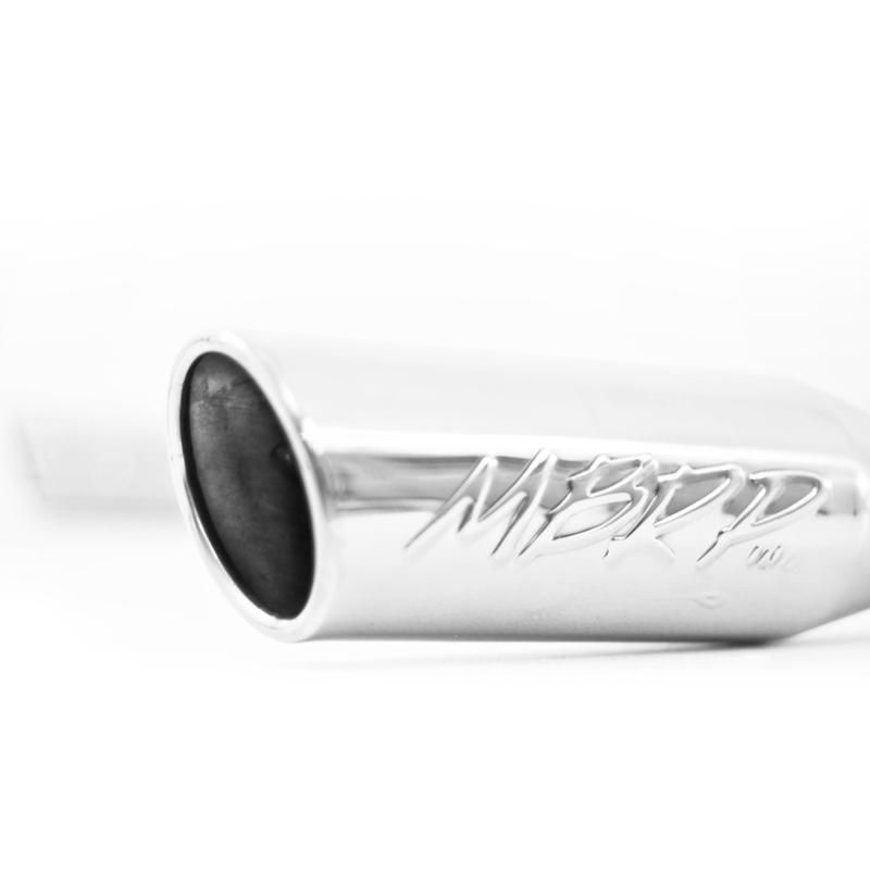 Ford F-150 Performance Exhaust - Rear - MBRP - Cat-Back, Dual Split Rear Exit, Armor Lite, Aluminized Steel, 3.5 in Tips - `11-`12