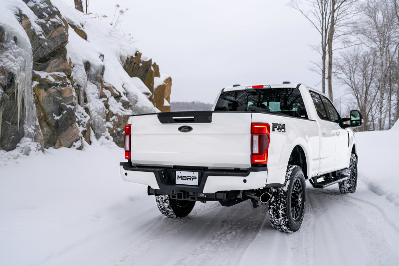 Ford F-350 Performance Exhaust - MBRP - Armor Lite Cat Back Single Side Exit - `17-`27