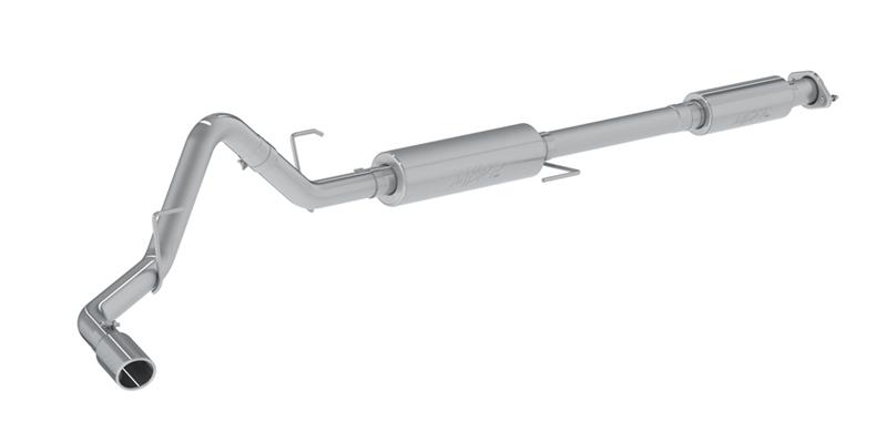 Ford F-150 Performance Exhaust - Single Side Exit - MBRP - Cat Back, T409 Stainless Steel, Armor Plus Series - 2015