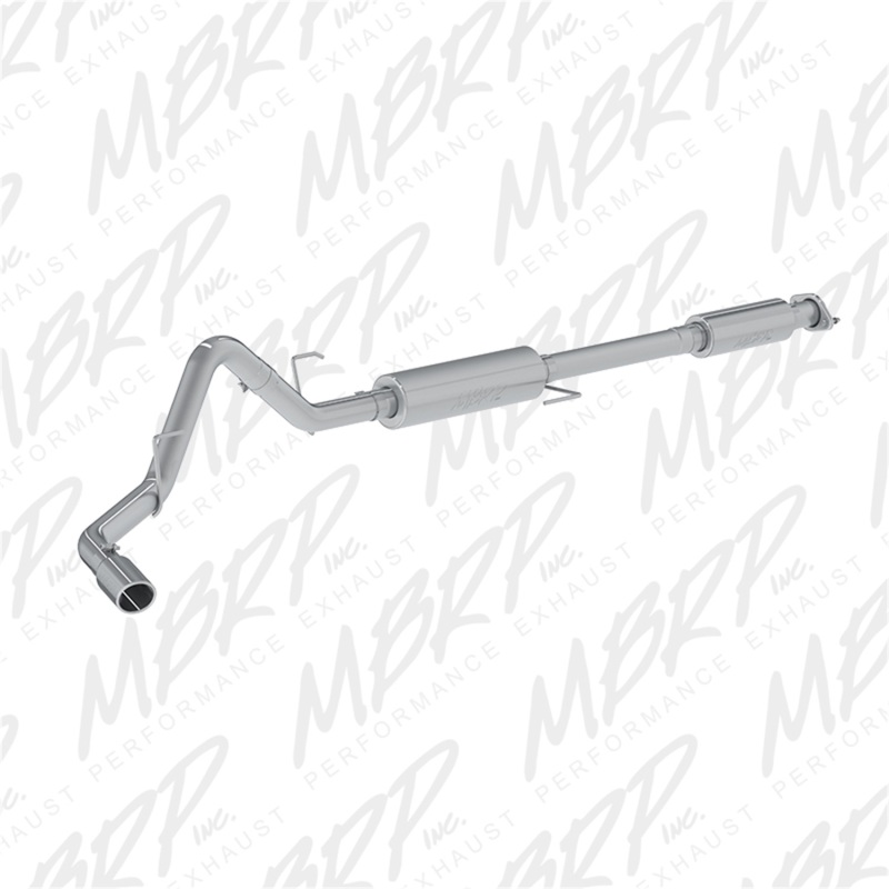 Ford F-150 Performance Exhaust - MBRP - Cat Back, Single Side Exit, Armor Lite - 2015