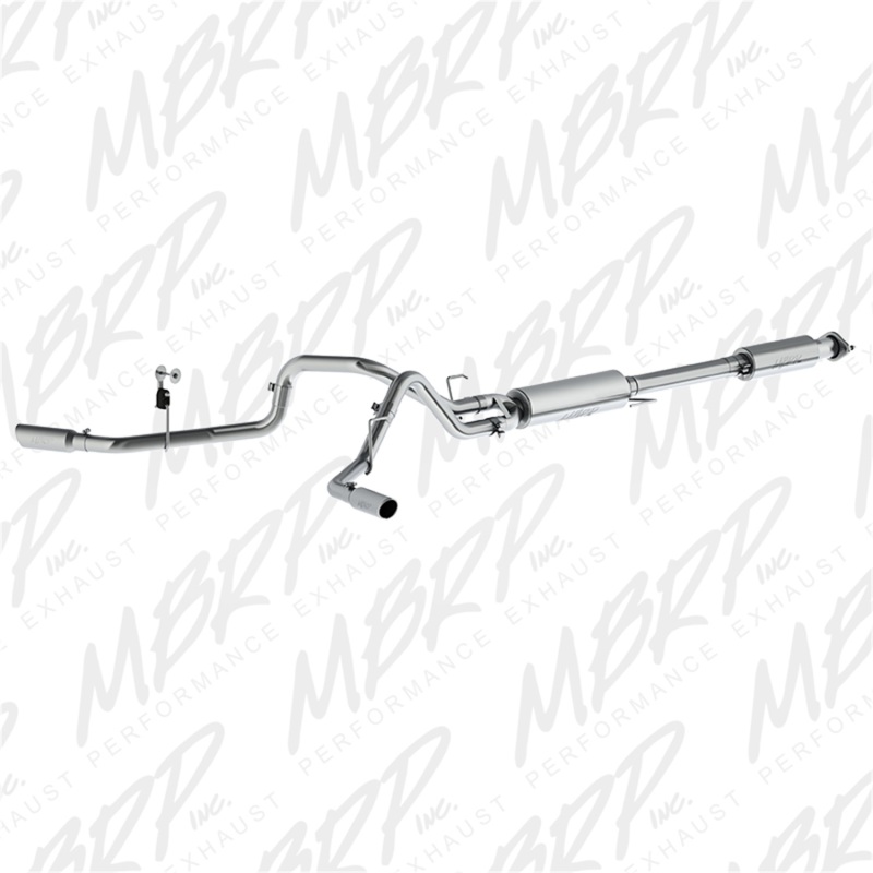Ford F-150 Performance Exhaust - Dual Split Side Exit - MBRP - Armor Plus Series + T409 Stainless Steel - 2015