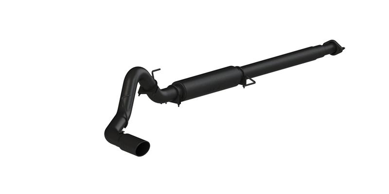 Ford F-150 Performance Exhaust - Single Side Exit - MBRP - Armor BLK Cat Back - Black - 2015