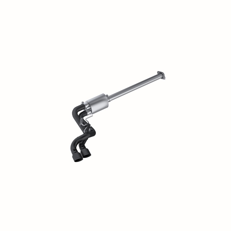 Ford F-150 Performance Exhaust - Pre-Axle Dual Side Outlet - MBRP - Cat Back, Armor BLK - Black - `09-`14
