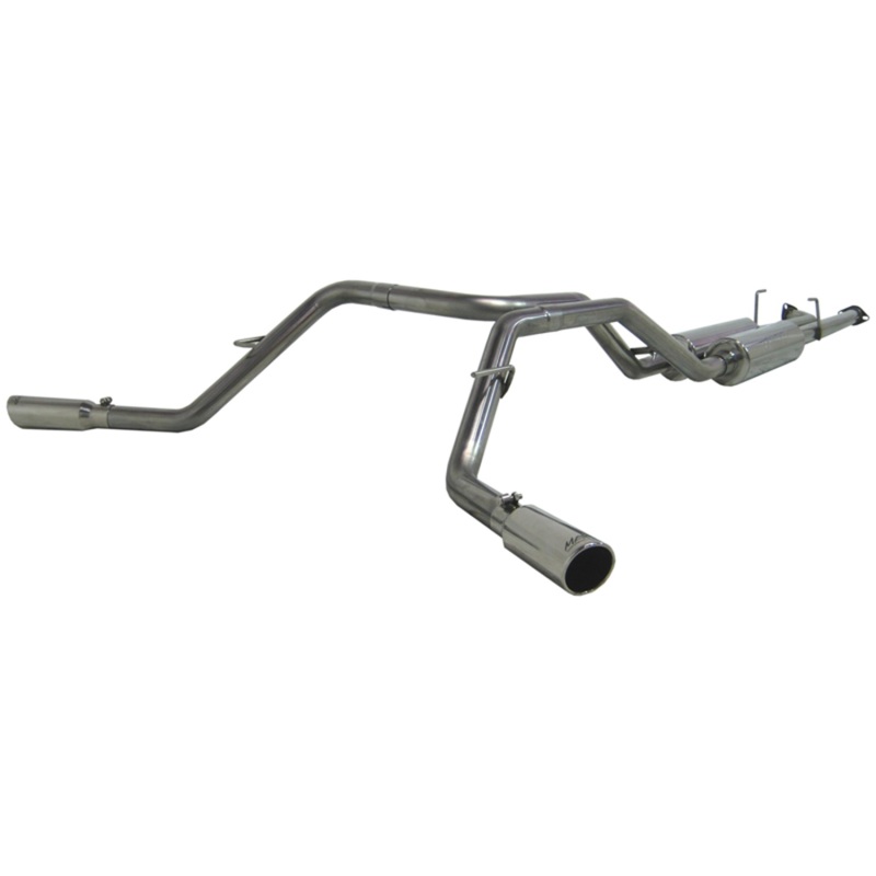 Toyota Tundra Performance Exhaust - Dual Side Exit - MBRP - Cat Back, Armor Plus, T409 Stainless Steel - `07-`09