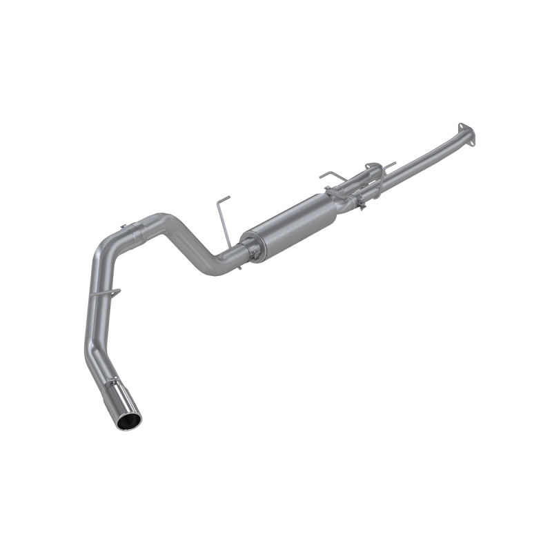 Toyota Tundra Performance Exhaust - Single Side Exit - MBRP - Cat Back, T409 Stainless Steel, Armor Plus Series - `09-`10